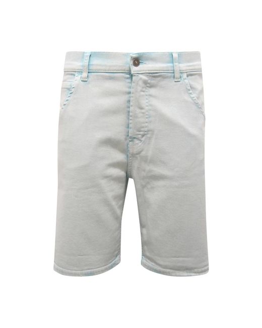 Dondup Gray Casual Shorts for men