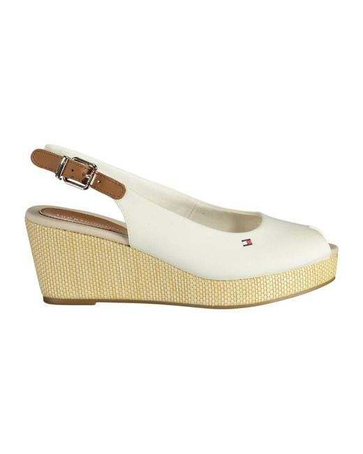 Tommy Hilfiger Wedges in het Metallic