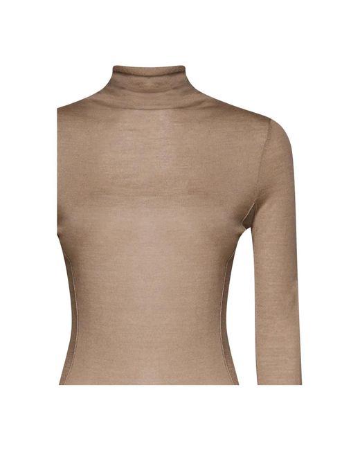 Pinko Brown Turtlenecks