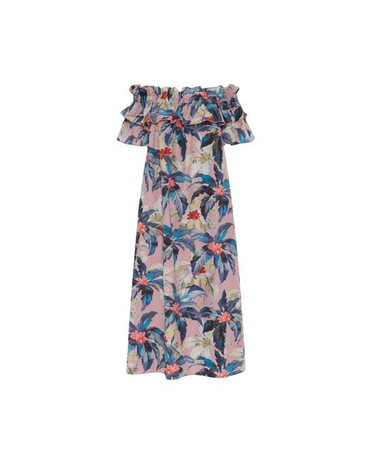 Midi Dresses LaDoubleJ de color Blue