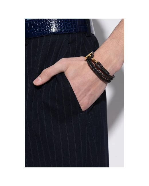 Tom Ford Black Bracelets for men