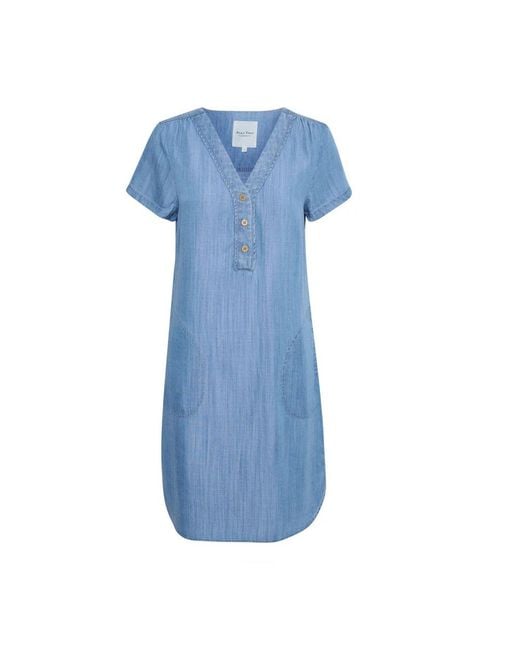Part Two Blue Short Dresses
