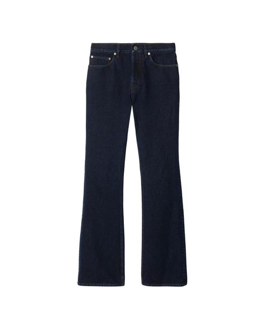Burberry Blue Flare Jeans
