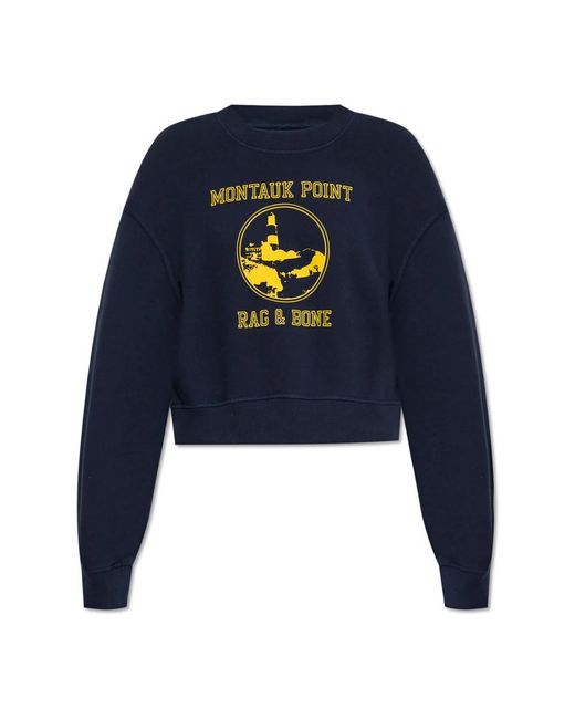 Sweatshirts Rag & Bone en coloris Blue