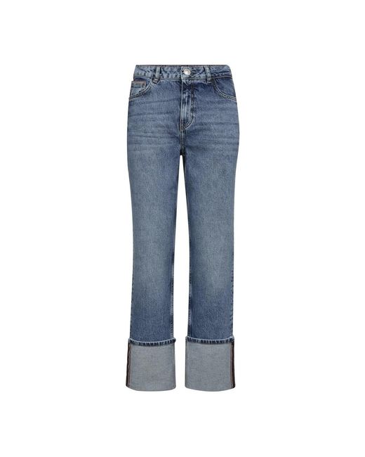Boot-Cut Jeans Mos Mosh de color Blue