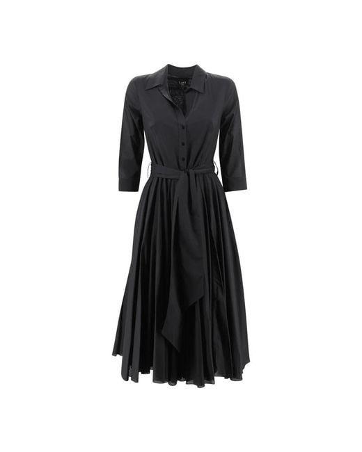 Lavi Black Midi Dresses