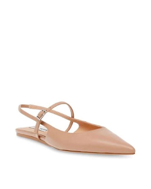 Steve Madden Natural Ballerinas
