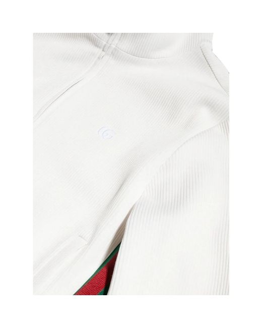 Gucci White Zip-Throughs