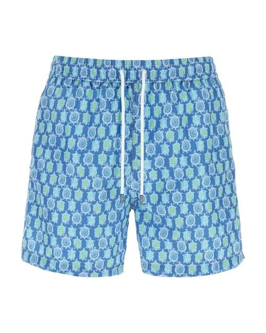 Fedeli Blue Beachwear for men