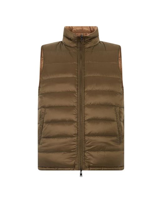 Vests Herno pour homme en coloris Green
