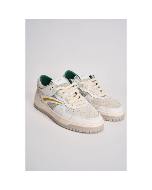 Date White Sneakers for men