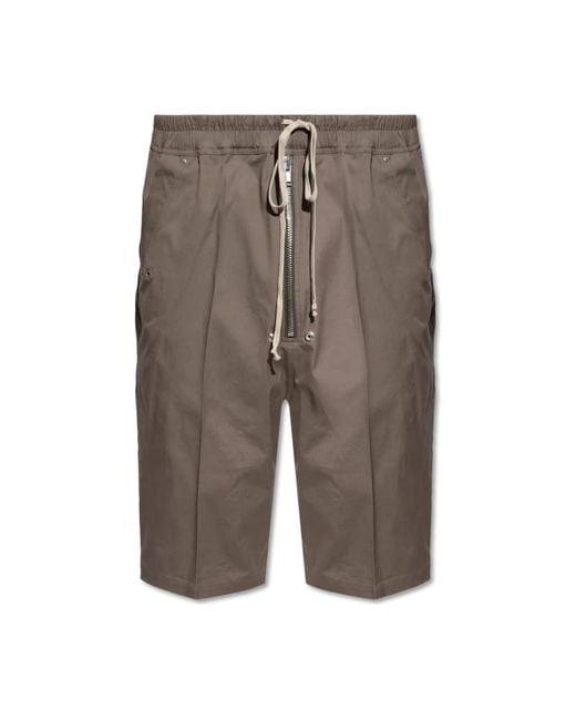 Rick Owens Casual Shorts in het Gray voor heren