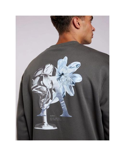 Aeden Gray Sweatshirts for men