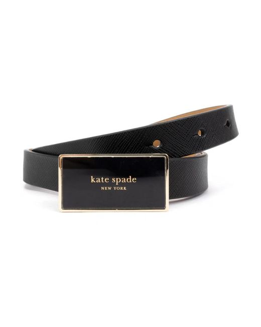 Kate Spade Black Belts