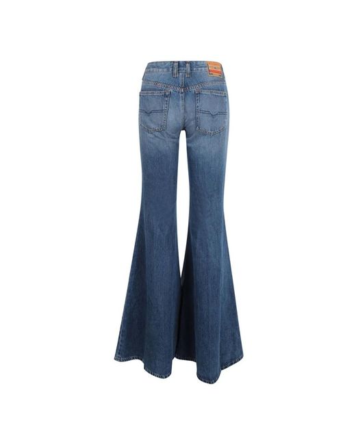 DIESEL Blue Flared Jeans