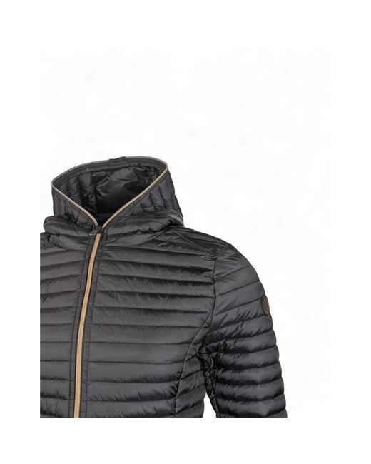 Save The Duck Gray Winter Jackets