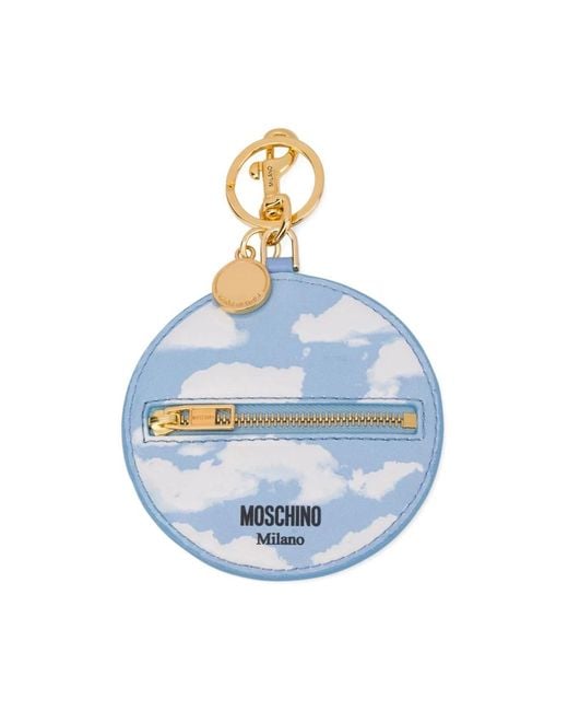 Moschino Blue Keychains