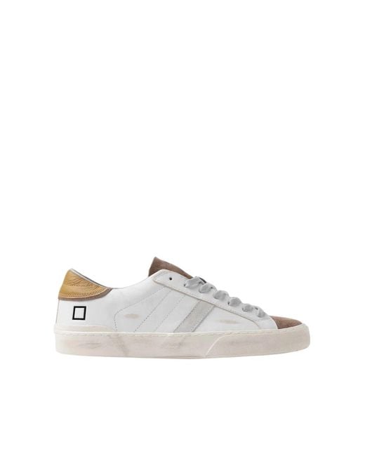 Date Moderne Veelzijdige Sneakers in het White voor heren