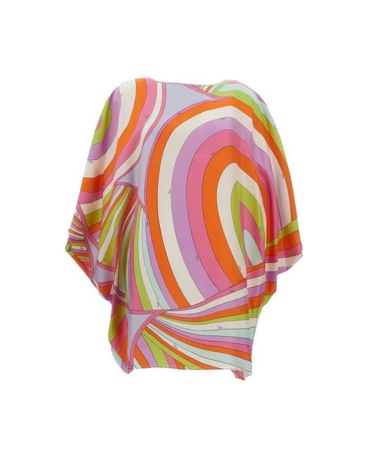 Emilio Pucci Pink Ponchos