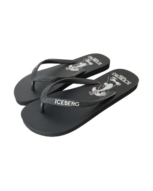Flip Flops Iceberg pour homme en coloris Black