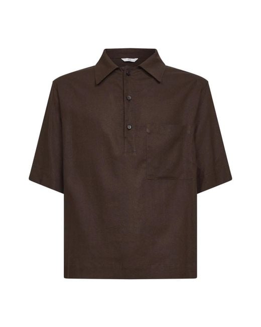 Hevò Brown Polo Shirts for men