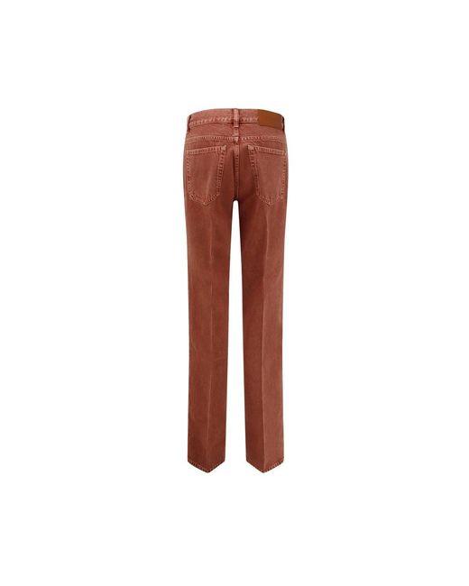Chloé Brown Straight Fit Jeans