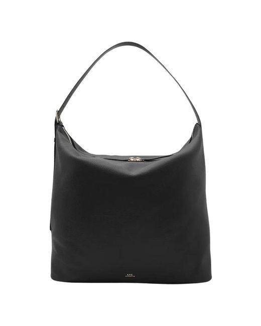 A.P.C. Black Shoulder Bags