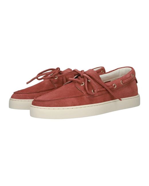 Blackstone Fl703 Sneaker in het Red