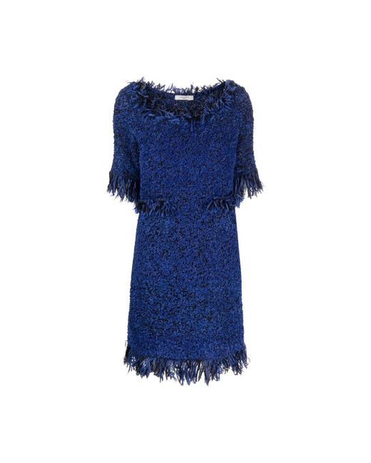 Charlott Blue Short Dresses
