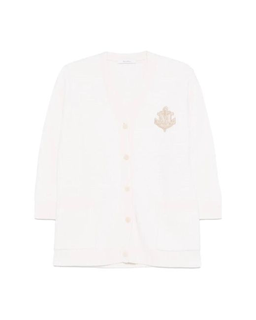 Cardigans Max Mara en coloris White