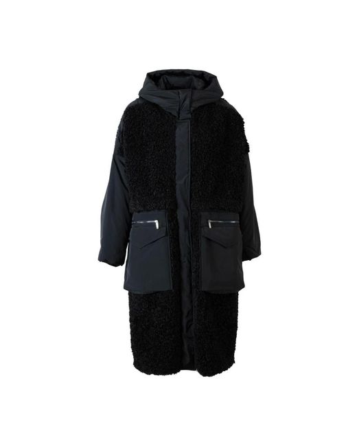 High Black Annotate Coat