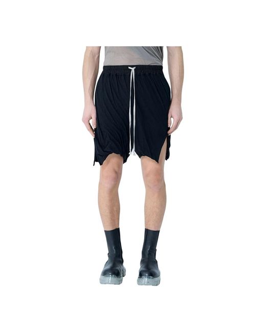 Rick Owens Blue Casual Shorts for men