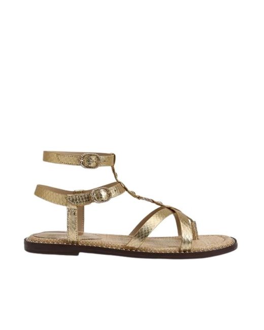 Sam Edelman Brown Flat Sandals