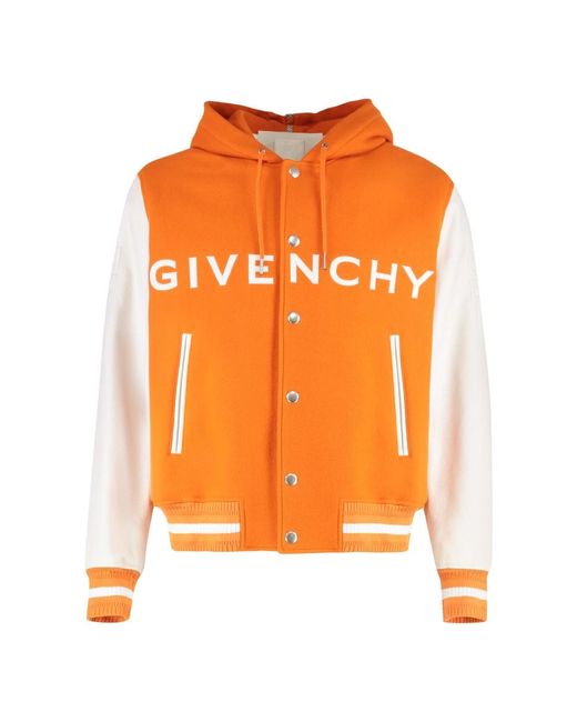 Givenchy Zip-Throughs in het Orange voor heren