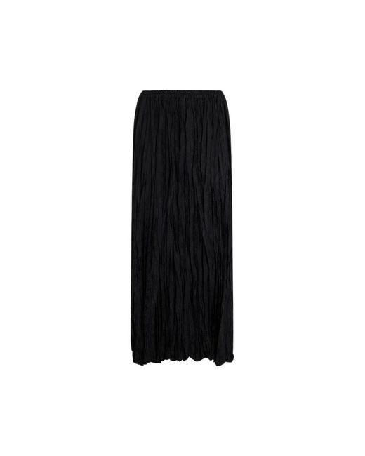 Roberto Cavalli Black Midi Skirts