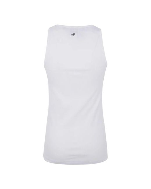 Sleeveless Tops Patou de color White