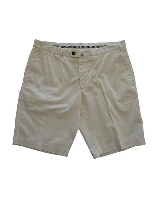Aquascutum Gray Casual Shorts for men