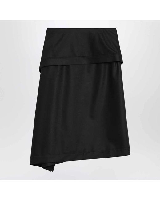 Ferragamo Black Midi Skirts