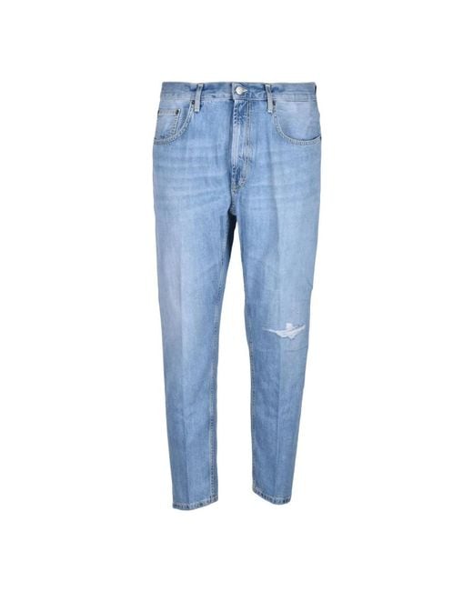 Dondup Blue Straight Fit Jeans for men