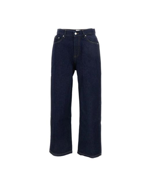 Arte' Blue Straight Jeans for men