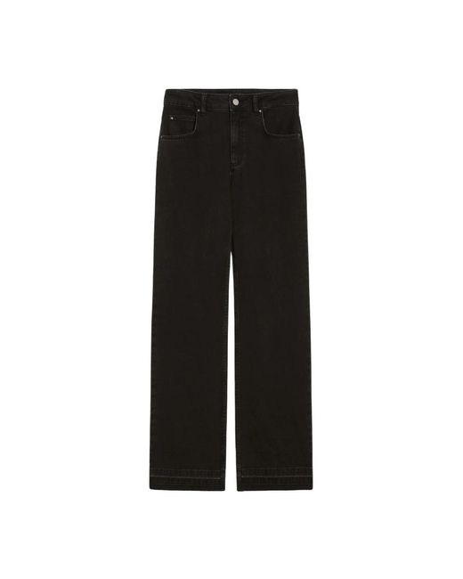 Pennyblack Straight Trousers in het Black