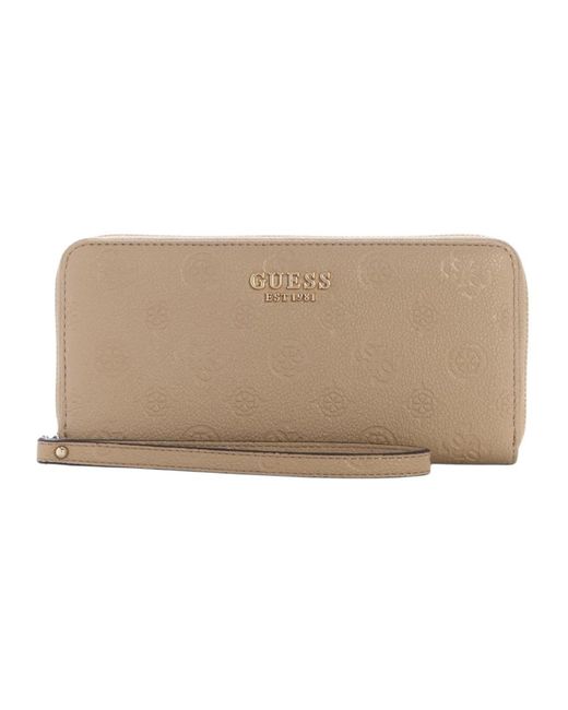 Guess Brown Zip Wallet