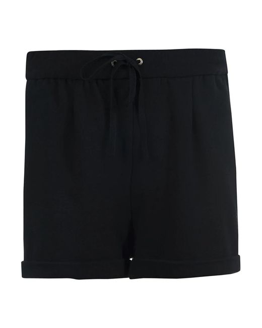 Alberta Ferretti Black Short shorts