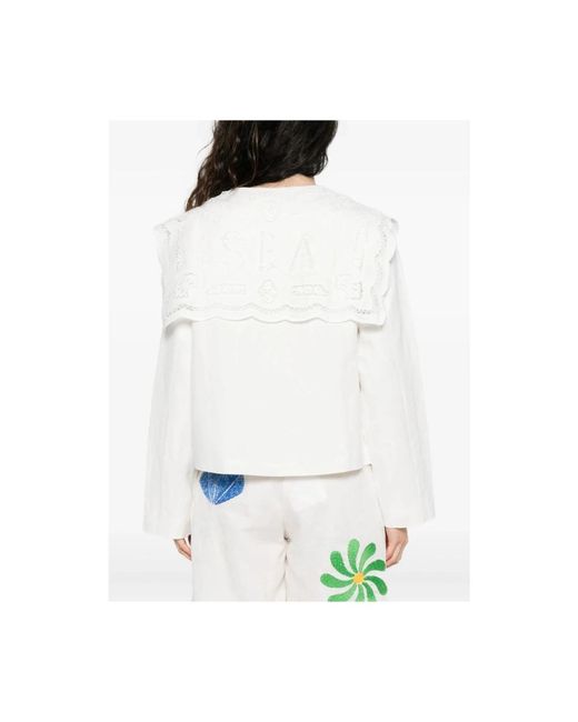 Sea White Light Jackets
