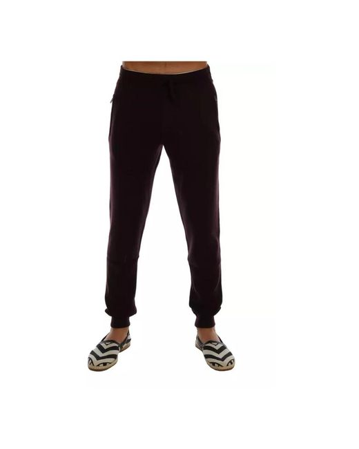 Dolce & Gabbana Black Sweatpants for men