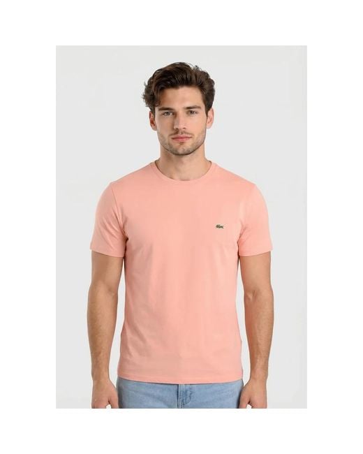 Lacoste Pink T-Shirts for men