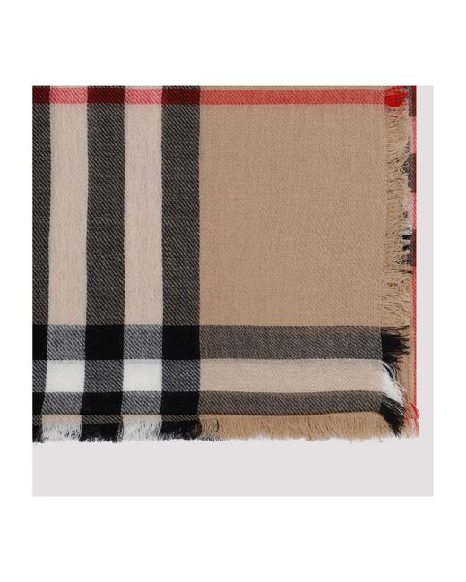Burberry Brown Winter scarves