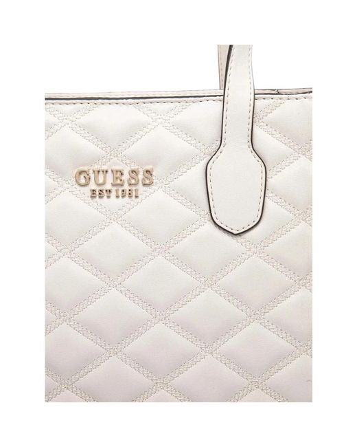 Guess White Handbags