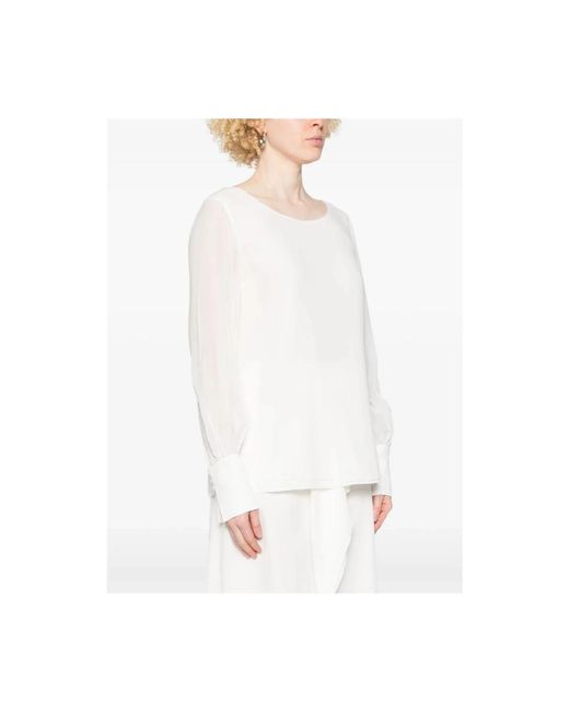 DE SANTIS Overhemden ,Wit ,Bl 210 Blouse in het White