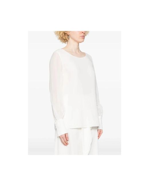 DE SANTIS Overhemden ,Wit ,Bl 210 Blouse in het White